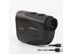 Golf telescope rangefinder USB rechargeable flag lock vibration 750 yards distance measurement height measurement Golf telescope rangefinder USB rechargeable flag lock vibration 750 yards distance measurement height measurement