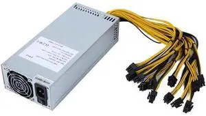 2000w 10x6PIN 2U 180~240v GPU PSU Mining Power Supply Server for Ethereum BTC Mining Machine 2000w 10x6PIN 2U 180~240v GPU PSU Mining Power Supply Server for Ethereum BTC Mining Machine