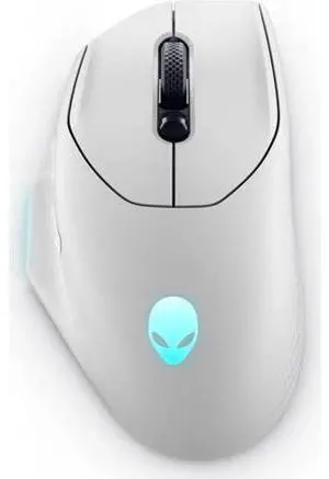ALIENWARE WIRELESS GAMING MOUSE 26000DPI ,2.4GHz Wireless USB Wired DUAL-MODE BATTERY LIFE 140 hour NON-SLIP GRIP - AW620M Lunar Light ALIENWARE WIRELESS GAMING MOUSE 26000DPI ,2.4GHz Wireless USB Wired DUAL-MODE BATTERY LIFE 140 hour NON-SLIP GRIP - AW620M Lunar Light