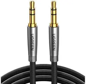 3.5mm Audio Cable Nylon Braided Aux Cord Male to Male Stereo Hi-Fi Sound for Headphones Car Home Stereos Speakers Tablets Compatible with iPhone iPad iPod Echo More 16FT 3.5mm Audio Cable Nylon Braided Aux Cord Male to Male Stereo Hi-Fi Sound for Headphones Car Home Stereos Speakers Tablets Compatible with iPhone iPad iPod Echo More 16FT