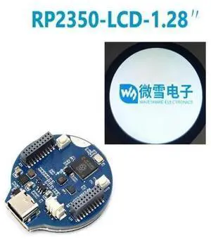 RP2350 Development Board 1.28inch Round LCD IPS 240×240 Pixels 65K Color Waveshare RP2350-LCD-1.28 RP2350 Development Board 1.28inch Round LCD IPS 240×240 Pixels 65K Color Waveshare RP2350-LCD-1.28