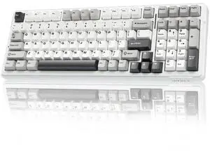 wusu F99 Wireless Mechanical Keyboard,Tri-Mode BT5.0/2.4GHz/USB-C Hot Swappable Custom Keyboard,Pre-lubed Linear Switches,RGB Backlit Computer Gaming Keyboards for PC/Tablet/PS/Xbox wusu F99 Wireless Mechanical Keyboard,Tri-Mode BT5.0/2.4GHz/USB-C Hot Swappable Custom Keyboard,Pre-lubed Linear Switches,RGB Backlit Computer Gaming Keyboards for PC/Tablet/PS/Xbox
