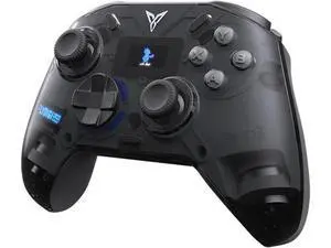 Apex 3 Elite Gaming Controller, Innovative Force Feedback Trigger, Full-Color LED Display Screen, Hybrid 8 Direction D-Pad, Multi-Platform Controller for PC, Android, IOS, TV Box Ect. Gray Apex 3 Elite Gaming Controller, Innovative Force Feedback Trigger, Full-Color LED Display Screen, Hybrid 8 Direction D-Pad, Multi-Platform Controller for PC, Android, IOS, TV Box Ect. Gray