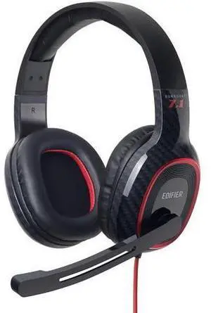 Edifier G20 Professional Gaming Headset with Boom Microphone Virtual Surround Sound Inline Mute and Volume Controls USB for Laptops and Gaming Computers PCs Edifier G20 Professional Gaming Headset with Boom Microphone Virtual Surround Sound Inline Mute and Volume Controls USB for Laptops and Gaming Computers PCs