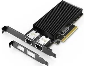 10G Dual RJ45 Port PCI-E Network Card, with X540 Controller, Gigaplus X540-T2 10Gb Ethernet Adapter with 2 * 10Gbe NIC, Support Windows/Linux/ESX Servers 10G Dual RJ45 Port PCI-E Network Card, with X540 Controller, Gigaplus X540-T2 10Gb Ethernet Adapter with 2 * 10Gbe NIC, Support Windows/Linux/ESX Servers