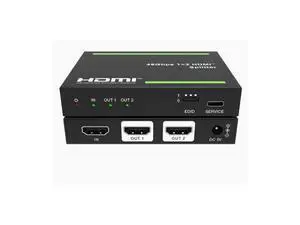 Professional audio and video converter, distributor, network extensioner, digital operating room expert, 1x2 8K60 HDMI distributor, automatic video scaling Professional audio and video converter, distributor, network extensioner, digital operating room expert, 1x2 8K60 HDMI distributor, automatic video scaling