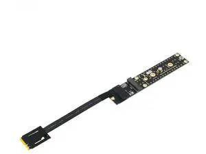 FOR NGFF M.2 Key A/E Male To M.2 NVME Key M Female Converter Board Adapter Riser with Cable Support 2230 2242 2260 2280 M.2 NVME SSD FOR NGFF M.2 Key A/E Male To M.2 NVME Key M Female Converter Board Adapter Riser with Cable Support 2230 2242 2260 2280 M.2 NVME SSD