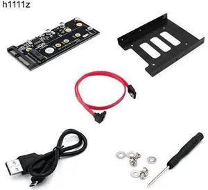 M.2 to USB SATA Adapter SATA-Bus NGFF M.2 KEY B to SATA 2.5 with USB 2.0 and 3.5 HDD Bracket Adapter Raiser for 2230-2280 M2 SSD M.2 to USB SATA Adapter SATA-Bus NGFF M.2 KEY B to SATA 2.5 with USB 2.0 and 3.5 HDD Bracket Adapter Raiser for 2230-2280 M2 SSD