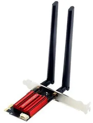 FOR Wifi 6E AX210 PCIE Wifi Adapter 5400Mbps Ethernet Network Card BT 5.3 2.4G/5G Dual Band 802.11 for Win 10 11 FOR Wifi 6E AX210 PCIE Wifi Adapter 5400Mbps Ethernet Network Card BT 5.3 2.4G/5G Dual Band 802.11 for Win 10 11