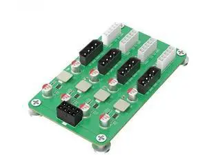 FOR ATX 6/8Pin 12V to 5/12V 4x 4PIN + 4x 5PIN Power Supply Breakout Board Module Adapter Connector for ATX PSU 2.5/3.5" SATA HDD FOR ATX 6/8Pin 12V to 5/12V 4x 4PIN + 4x 5PIN Power Supply Breakout Board Module Adapter Connector for ATX PSU 2.5/3.5" SATA HDD