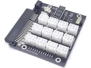 Breakout Board for Dell PSU Server 750W 1100W 2000W Power Converter Board GPU Server Power Supply Board for Bitcoin Miner Mining Breakout Board for Dell PSU Server 750W 1100W 2000W Power Converter Board GPU Server Power Supply Board for Bitcoin Miner Mining