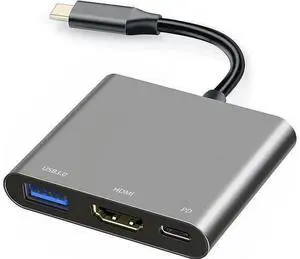 USB C to HDMI Multiport Adapter with Charging Port, HDMI to USB C Hub Adapter for Monitor to Laptop, USB-C to USB Adapter 10Gbps, USBC HDMI Adapter 4K Converter for Mac iPad pro MacBook Chromebook USB C to HDMI Multiport Adapter with Charging Port, HDMI to USB C Hub Adapter for Monitor to Laptop, USB-C to USB Adapter 10Gbps, USBC HDMI Adapter 4K Converter for Mac iPad pro MacBook Chromebook