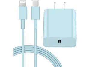 iPhone 14 13 12 Fast Charger 20W PD USB C Wall Charger with 6FT Fast Charging Cable for iPhone 14/14 Pro/14 Pro Max/14 Plus/13/12/11/Pro/Pro Max/Mini/Xs Max/X iPad - Blue iPhone 14 13 12 Fast Charger 20W PD USB C Wall Charger with 6FT Fast Charging Cable for iPhone 14/14 Pro/14 Pro Max/14 Plus/13/12/11/Pro/Pro Max/Mini/Xs Max/X iPad - Blue