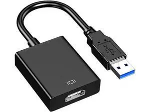 USB to HDMI Adapter USB 3.0/2.0 to HDMI 1080P/60Hz Multi-Display Graphics Converter Cable with Video Audio for Laptop PC Monitor Projector HDTV Compatible with Windows (Not Support Linux Vista) USB to HDMI Adapter USB 3.0/2.0 to HDMI 1080P/60Hz Multi-Display Graphics Converter Cable with Video Audio for Laptop PC Monitor Projector HDTV Compatible with Windows (Not Support Linux Vista)