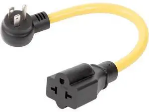 Heavy Duty 4 in 1 NEMA 5-15P Adapter Cord 12AWG, Plugrand NEMA 5-15P to 5-15R, 5-20R, 6-15R, 6-20R Adapter Cable, 15A/125V Household AC Plug to 20 Amp T Blade Extension Cable Heavy Duty 4 in 1 NEMA 5-15P Adapter Cord 12AWG, Plugrand NEMA 5-15P to 5-15R, 5-20R, 6-15R, 6-20R Adapter Cable, 15A/125V Household AC Plug to 20 Amp T Blade Extension Cable