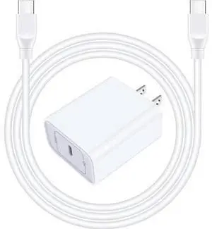 Pixel 9a 8 7a Fast Charger for Google Pixel 9a 9 Pro XL 8a 8 Pro 7a 7 6a 6 5a 5 4a 4 XL 3a 3,20W Fast USB C Wall Charger PD Power Adapter with 6ft Type C to C Cable for Samsung Galaxy S25 S24 S23 A53 Pixel 9a 8 7a Fast Charger for Google Pixel 9a 9 Pro XL 8a 8 Pro 7a 7 6a 6 5a 5 4a 4 XL 3a 3,20W Fast USB C Wall Charger PD Power Adapter with 6ft Type C to C Cable for Samsung Galaxy S25 S24 S23 A53