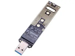 M.2 NVME USB 3.1 Adapter,M-Key M.2 NVME to USB Card Reader USB 3.1 Gen 2 Bridge Chip with 10 Gbps High Performance, Compatible with Samsung 950/960/970 Evo/Pro or Other M.2 SSDs with PCI-E Type M.2 NVME USB 3.1 Adapter,M-Key M.2 NVME to USB Card Reader USB 3.1 Gen 2 Bridge Chip with 10 Gbps High Performance, Compatible with Samsung 950/960/970 Evo/Pro or Other M.2 SSDs with PCI-E Type