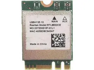 Realtek RTL8822CE 802.11AC 867Mbps WiFi Bluetooth 5.0 NGFF Card Realtek RTL8822CE 802.11AC 867Mbps WiFi Bluetooth 5.0 NGFF Card