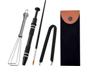 Mechanical Keyboard Switch Puller Set, Keycap Remover Kit Keyboard Cleaner Tool Including Keycap Puller, Switch Clamp, Stem Holder, Lube Pen-Easy to Pull (Black) Mechanical Keyboard Switch Puller Set, Keycap Remover Kit Keyboard Cleaner Tool Including Keycap Puller, Switch Clamp, Stem Holder, Lube Pen-Easy to Pull (Black)