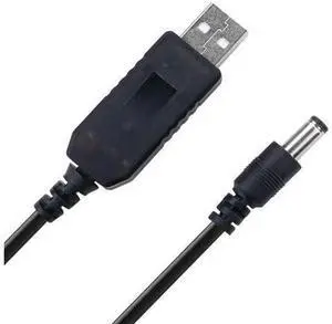 FOR DC 5V to DC 12V USB Voltage Step Up Converter Cable - Power Supply USB Cable with DC Jack 5.5 x 2.5mm or 5.5 x 2.1mm,3FT FOR DC 5V to DC 12V USB Voltage Step Up Converter Cable - Power Supply USB Cable with DC Jack 5.5 x 2.5mm or 5.5 x 2.1mm,3FT