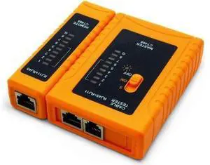 RJ45 Network Cable Tester for Lan Phone RJ45/RJ11/RJ12/CAT5/CAT6/CAT7 UTP Wire Test Tool RJ45 Network Cable Tester for Lan Phone RJ45/RJ11/RJ12/CAT5/CAT6/CAT7 UTP Wire Test Tool