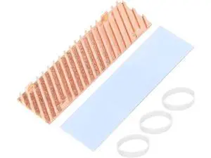 FOR Ultra Thin Pure Copper Heatsink Cooler Heat Sink SSD Thermal Pad for M.2 2280 PCI-E NVME SSD 70X20X4mm FOR Ultra Thin Pure Copper Heatsink Cooler Heat Sink SSD Thermal Pad for M.2 2280 PCI-E NVME SSD 70X20X4mm