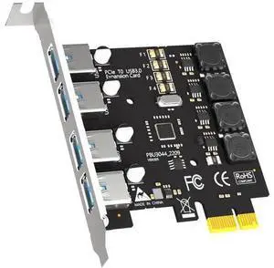 U3044 4-Port USB 3.0 Type-A 5Gb PCIe Expansion Card for Intel, AMD, and ARM Platform, Compatible with Windows and Linux (Not Support Mac OS) U3044 4-Port USB 3.0 Type-A 5Gb PCIe Expansion Card for Intel, AMD, and ARM Platform, Compatible with Windows and Linux (Not Support Mac OS)