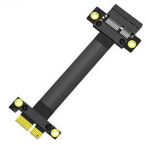 FOR 20CM PCIE X1 Riser Cable PCIe 3.0 1X to 1X Slot Extension Cable 8Gb Flex Relocate Cable PCI Express 1X Riser Card for Desktop PC FOR 20CM PCIE X1 Riser Cable PCIe 3.0 1X to 1X Slot Extension Cable 8Gb Flex Relocate Cable PCI Express 1X Riser Card for Desktop PC