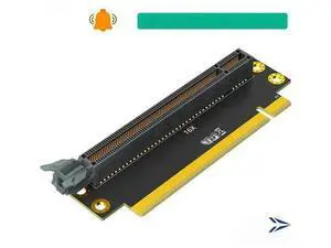FOR PCIE Riser Card PCI Express X16 to X16 Male to Female Expansion Card PCI-E 3.0 16X 90 Degree Reverse Riser Board For 2U Computer FOR PCIE Riser Card PCI Express X16 to X16 Male to Female Expansion Card PCI-E 3.0 16X 90 Degree Reverse Riser Board For 2U Computer