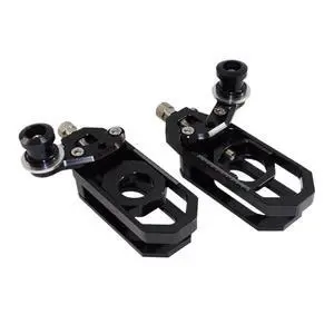 Rear Wheel Axle Blocks Chain Adjusters Tensioner With Swingarm Spools Compatible With Yamaha YZF R6 YZF-R6 2006-2016 Rear Wheel Axle Blocks Chain Adjusters Tensioner With Swingarm Spools Compatible With Yamaha YZF R6 YZF-R6 2006-2016