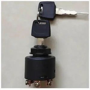 Key Ignition Switch Compatible with EF12000E EF13000TE RGV12100 RGV13100T RGV14000 RGV17100T 066-00003-30 Key Ignition Switch Compatible with EF12000E EF13000TE RGV12100 RGV13100T RGV14000 RGV17100T 066-00003-30