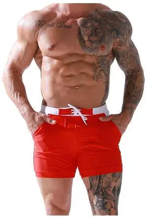 Mens Swim Trunks Men Stretch Swim Trunks Quick Dry Swimwear Swimsuits Beach Shorts with Pockets Surf Bathing Suit Water Sports Pants(Color 8,L) Mens Swim Trunks Men Stretch Swim Trunks Quick Dry Swimwear Swimsuits Beach Shorts with Pockets Surf Bathing Suit Water Sports Pants(Color 8,L)