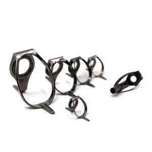 Fishing Rod Guides 6Pcs Fishing Rod Guides Stainless Steel Boat Trolling Jigging Heavy Duty Saltwater Tip Repair Building 26mm~69.5mm Fishing Rod Guides 6Pcs Fishing Rod Guides Stainless Steel Boat Trolling Jigging Heavy Duty Saltwater Tip Repair Building 26mm~69.5mm