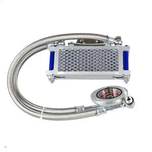 Radiator Oil Cooler Compatible for Suzuki GN125 GZ125 GSX125 EN125 125cc Motorcycle Chopper Bike Vintage Compatible for Yamaha(Silver Radiator) Radiator Oil Cooler Compatible for Suzuki GN125 GZ125 GSX125 EN125 125cc Motorcycle Chopper Bike Vintage Compatible for Yamaha(Silver Radiator)