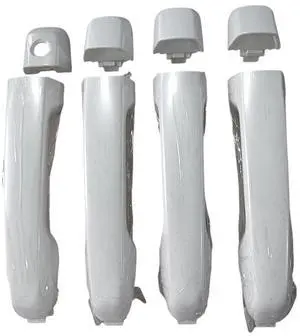 1Set 4 Door Handle 69211-60090 Compatible With Toyota 4Runner Lexus GX460 And Land Cruiser 2010-2018 Outside Exterior Door Handle(White) 1Set 4 Door Handle 69211-60090 Compatible With Toyota 4Runner Lexus GX460 And Land Cruiser 2010-2018 Outside Exterior Door Handle(White)