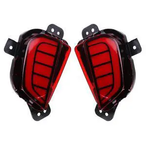 2PCS Compatible with Suzuki Ignis 2016-2019 Led Brake Lights Rear Bumper Reflector Driving Lamp Braking 12V Lamp 2PCS Compatible with Suzuki Ignis 2016-2019 Led Brake Lights Rear Bumper Reflector Driving Lamp Braking 12V Lamp