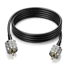 RG58 CBCoaxial Cable, PL259 Male to Male Coaxial, 32.8ft RG58 CBCoaxial Cable, PL259 Male to Male Coaxial, 32.8ft