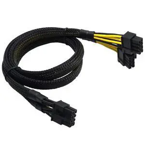 CPU 8 Pin Male to Dual 8 Pin(6+2) Male PCIe Power Adapter Cable for Dell PowerEdge T730 T620 T630 T640 T430 T440 and NVIDIA Tesla GPU 21-inch(53cm) CPU 8 Pin Male to Dual 8 Pin(6+2) Male PCIe Power Adapter Cable for Dell PowerEdge T730 T620 T630 T640 T430 T440 and NVIDIA Tesla GPU 21-inch(53cm)