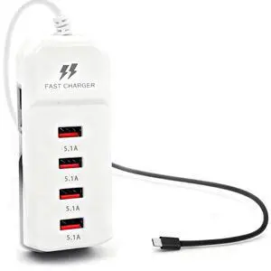 66W USB Charging Hub, 4-Port Multi Charger Dock for Switch PS5 Nintendo Tablet Smart Watch AirPods and Multiple Charger Plug 66W USB Charging Hub, 4-Port Multi Charger Dock for Switch PS5 Nintendo Tablet Smart Watch AirPods and Multiple Charger Plug