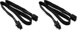 CPU Cable for Seasonic PSUs, PCIe 8 Pin Male to CPU 8 Pin (4+4 Detachable) Male EPS-12V Motherboard Power Adapter 25-inch(63cm) (Pack of 2) CPU Cable for Seasonic PSUs, PCIe 8 Pin Male to CPU 8 Pin (4+4 Detachable) Male EPS-12V Motherboard Power Adapter 25-inch(63cm) (Pack of 2)