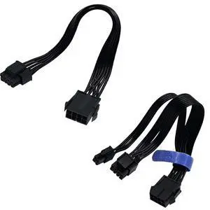 CPU 8 Pin Extension Cable and 8 Pin to 4 Pin CPU Power Adapter CPU 8 Pin Extension Cable and 8 Pin to 4 Pin CPU Power Adapter