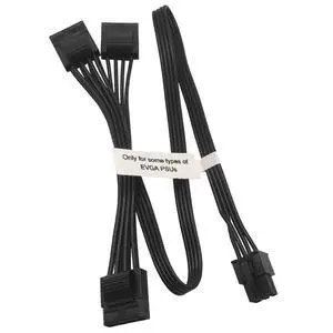 Molex Power Cable for EVGA PSUs, 6 Pin to 3X 4 Pin Molex Hard Drive Adapter Splitter for Some Specific Types of EVGA Power Supply 20-in(50cm) Molex Power Cable for EVGA PSUs, 6 Pin to 3X 4 Pin Molex Hard Drive Adapter Splitter for Some Specific Types of EVGA Power Supply 20-in(50cm)