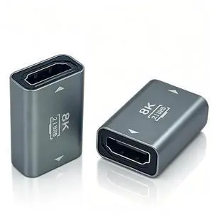 2 Pack HDMI Female to Female Coupler 8K 60Hz 4K 120Hz 2 Pack HDMI Female to Female Coupler 8K 60Hz 4K 120Hz