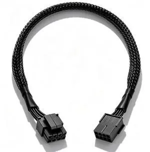 8 Pin CPU Power Adapter, PCIe 8 Pin Female to CPU 8 pin (4+4 Detachable) Male EPS-12V Adapter Converter Sleeved Cable 13.3-inch(34cm) 8 Pin CPU Power Adapter, PCIe 8 Pin Female to CPU 8 pin (4+4 Detachable) Male EPS-12V Adapter Converter Sleeved Cable 13.3-inch(34cm)