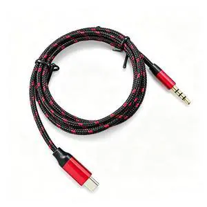USB C to 3.5mm TRRS Audio Cable, 3.3ft Type C Auxiliary Cable USB C to 3.5mm TRRS Audio Cable, 3.3ft Type C Auxiliary Cable
