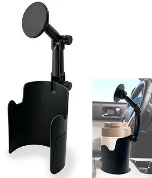 2-in-1 Cup Holder Phone Holder with 360°Rotation & Long Arm Mount 2-in-1 Cup Holder Phone Holder with 360°Rotation & Long Arm Mount