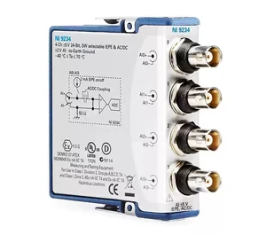 NI 9234 C Series Sound and Vibration Input Module 779680-01 4-channel NI 9234 C Series Sound and Vibration Input Module 779680-01 4-channel