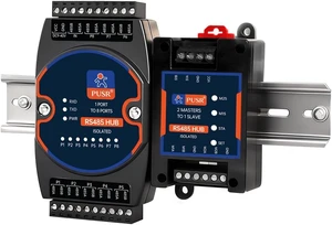 Industrial RS485 Hub Cached 4 Masters 1 Slave Aviod Data Conflicts Support More Slaves Industrial Opto-isolaton Support RS232 Slave USR-HUB401S Industrial RS485 Hub Cached 4 Masters 1 Slave Aviod Data Conflicts Support More Slaves Industrial Opto-isolaton Support RS232 Slave USR-HUB401S