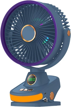 USB Rechargeable Clip On Desk Fan With Night Light 5 Speeds Quiet Operate Cooling Fan For Offices Bedroom Study Room USB Rechargeable Clip On Desk Fan With Night Light 5 Speeds Quiet Operate Cooling Fan For Offices Bedroom Study Room