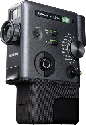 FUJIFILM instax mini Evo Cinema Hybrid Instant Camera, Black FUJIFILM instax mini Evo Cinema Hybrid Instant Camera, Black